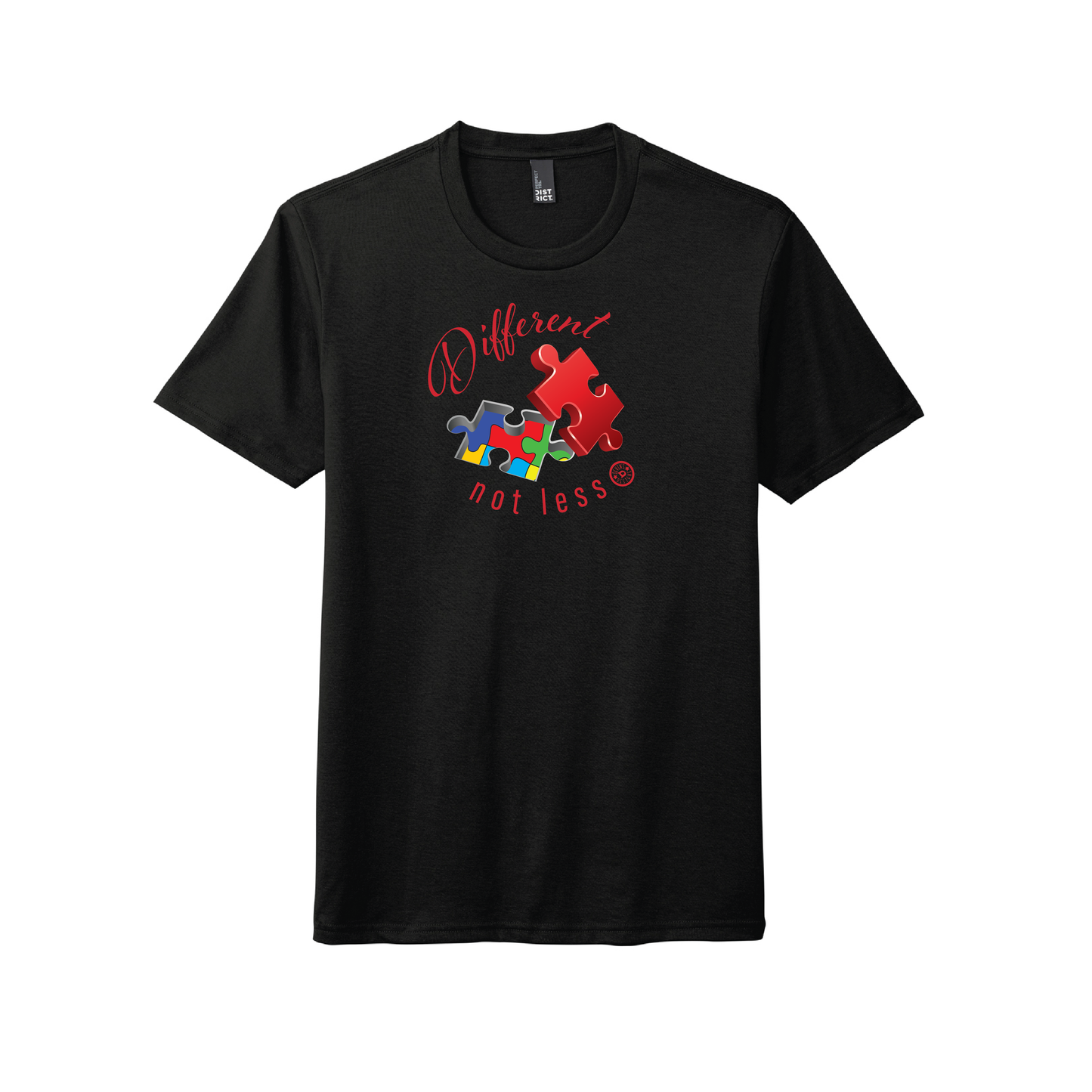 NEW! Different; Not Less T-Shirt - Devin's Designs