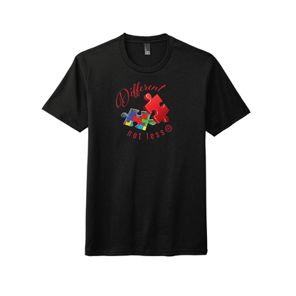 NEW! Different; Not Less T-Shirt - Devin's Designs